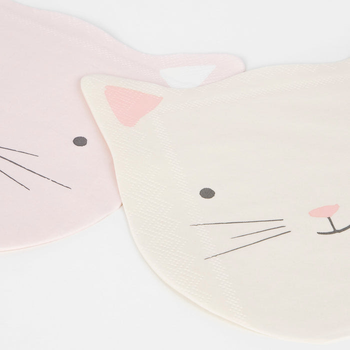 Servilletas de gatitos lindos (x16)