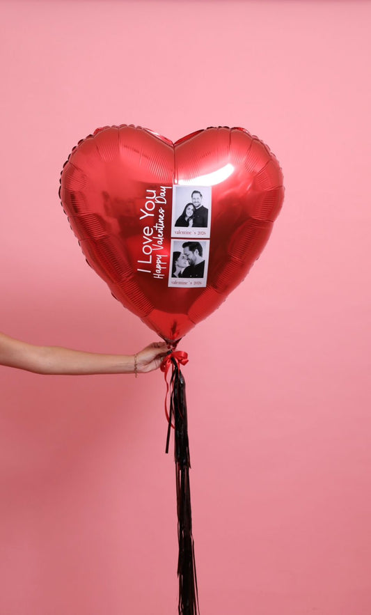 Globo Corazon Rojo - Love Memories
