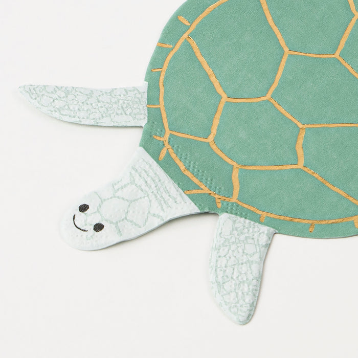 Servilletas de tortuga (x16)