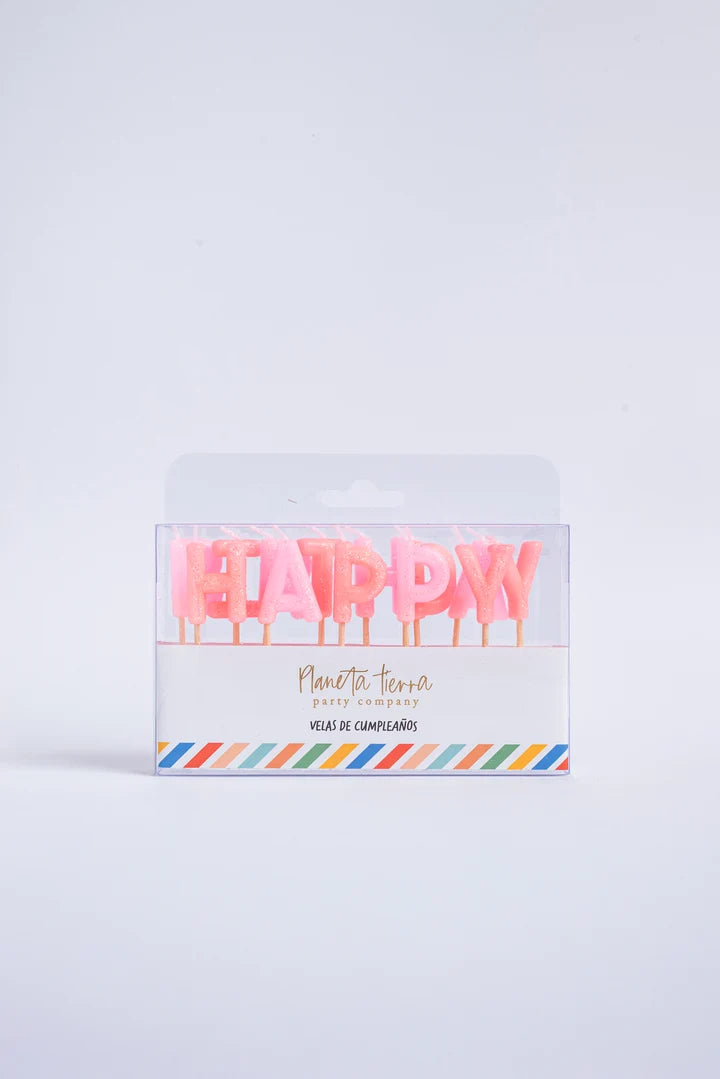 Vela Feliz Cumpleaños  - Rosas