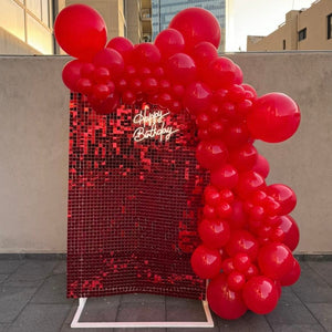 Marco Shimmer Wall - Rojo