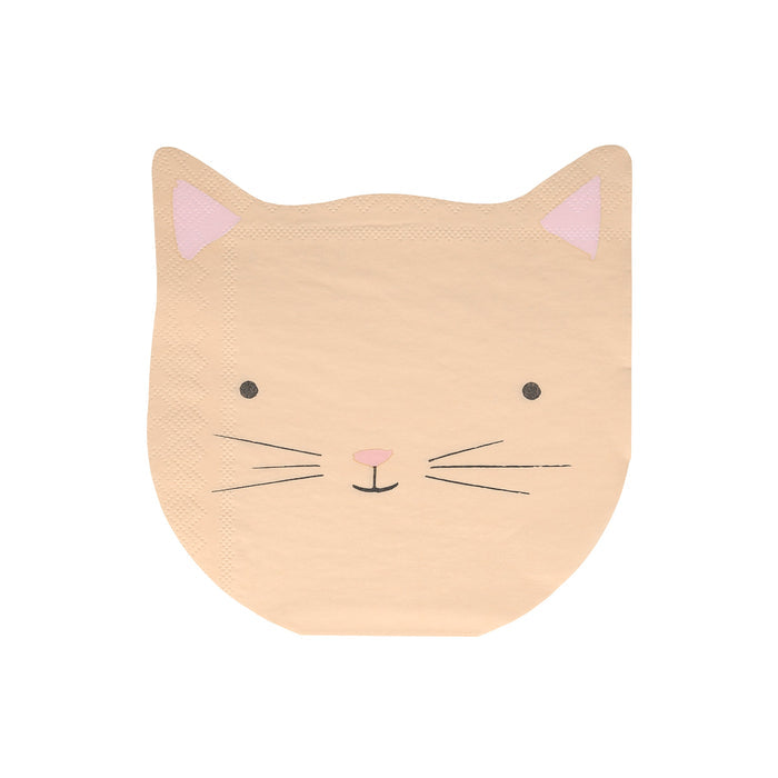 Servilletas de gatitos lindos (x16)