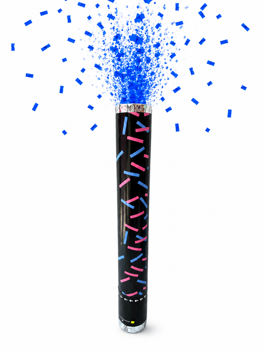 Bazuca Mediana -Boy or Girl? - Confetti - AZUL