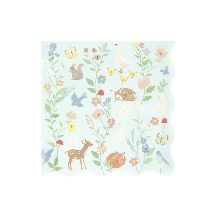 Servilletas grandes Little Animals (x16)