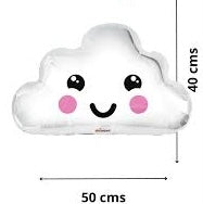 Globo Metalico - Nube Feliz Kawai
