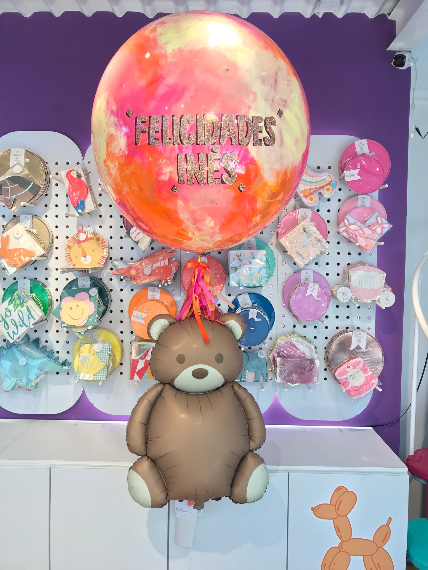 Burbuja Gigante - Pink Teddy