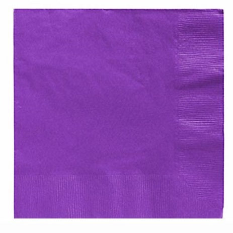 Servilleta morada (50 piezas)