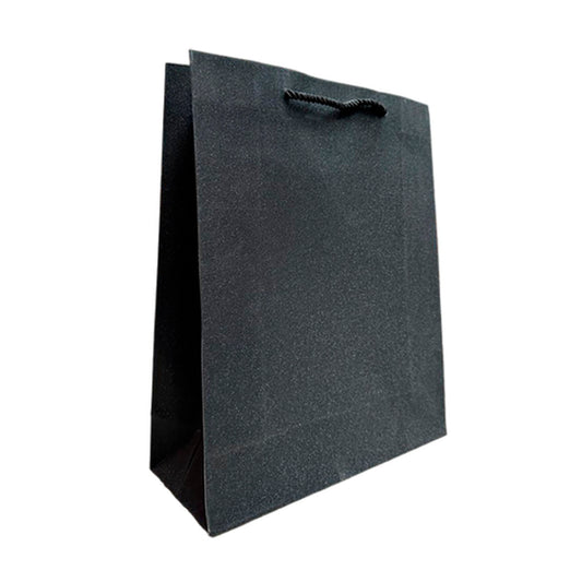 Bolsa de Regalo - Grande - Solid Glitter - Negro