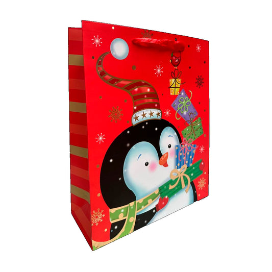 Bolsa de Regalo - Grande - Big Xmas - Pinguino