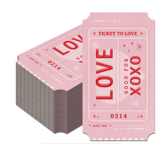 Servilletas Love Ticket (16 piezas)