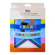 Letrero - Happy Birthday Multicolor