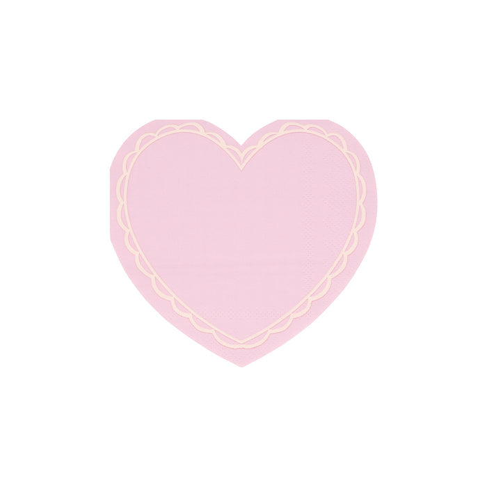 Servilletas chica Pastel Heart (x16)