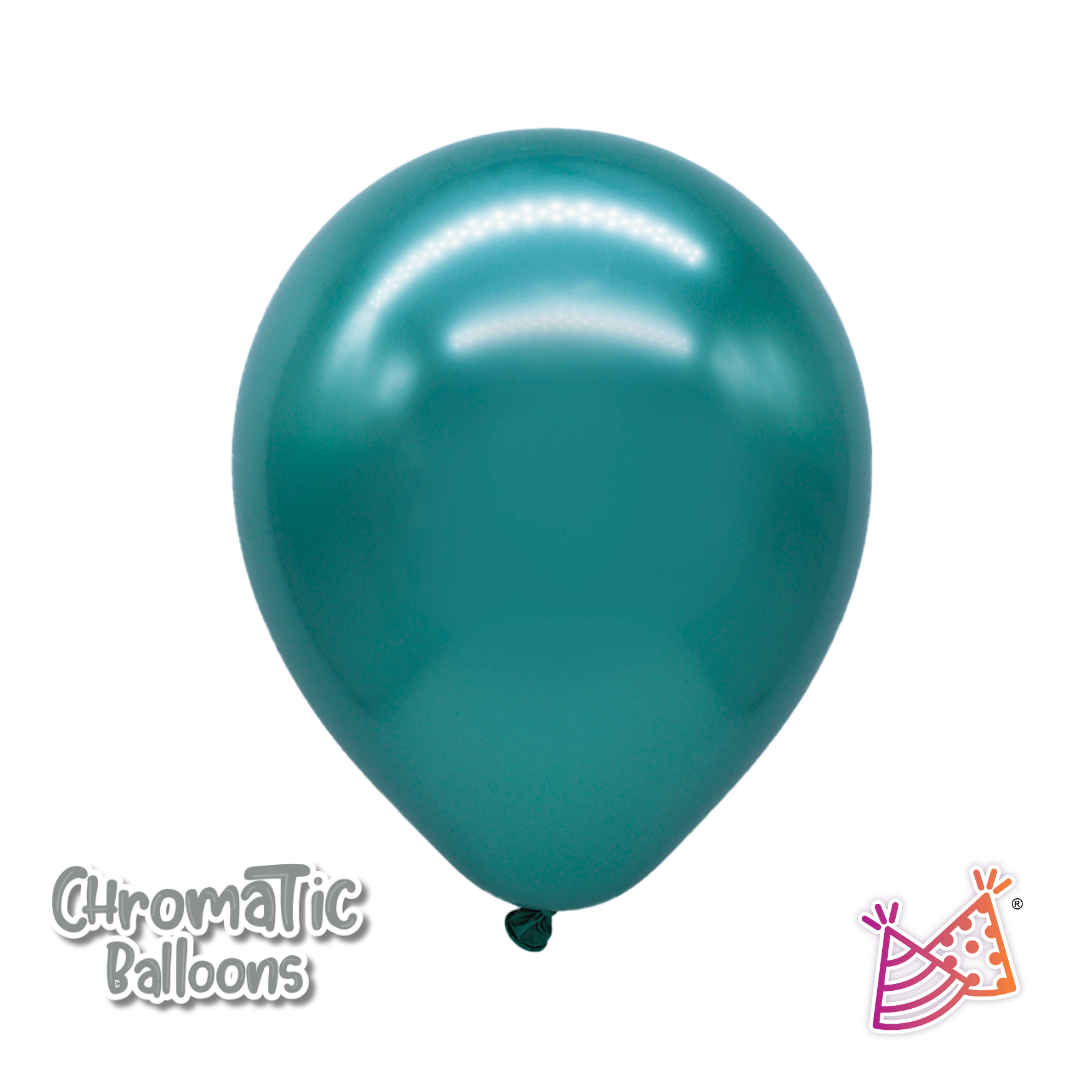 Bolsa de Globos 11" - 50 pzs - We Party - Cromado Eucalipto