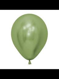Globo Chico 11" - Cromado Verde Lima