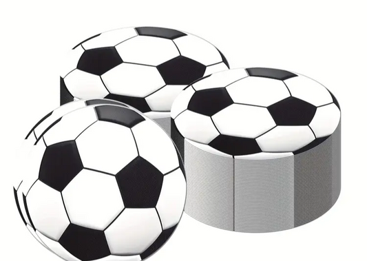 Servilleta- Balón Soccer