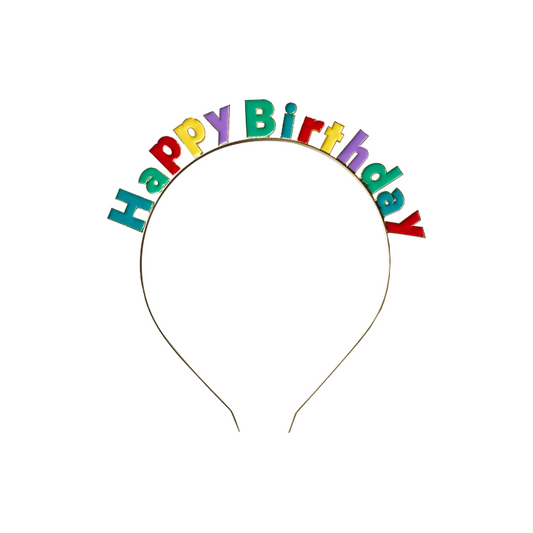 Diadema - Happy Birthday (1 pieza)