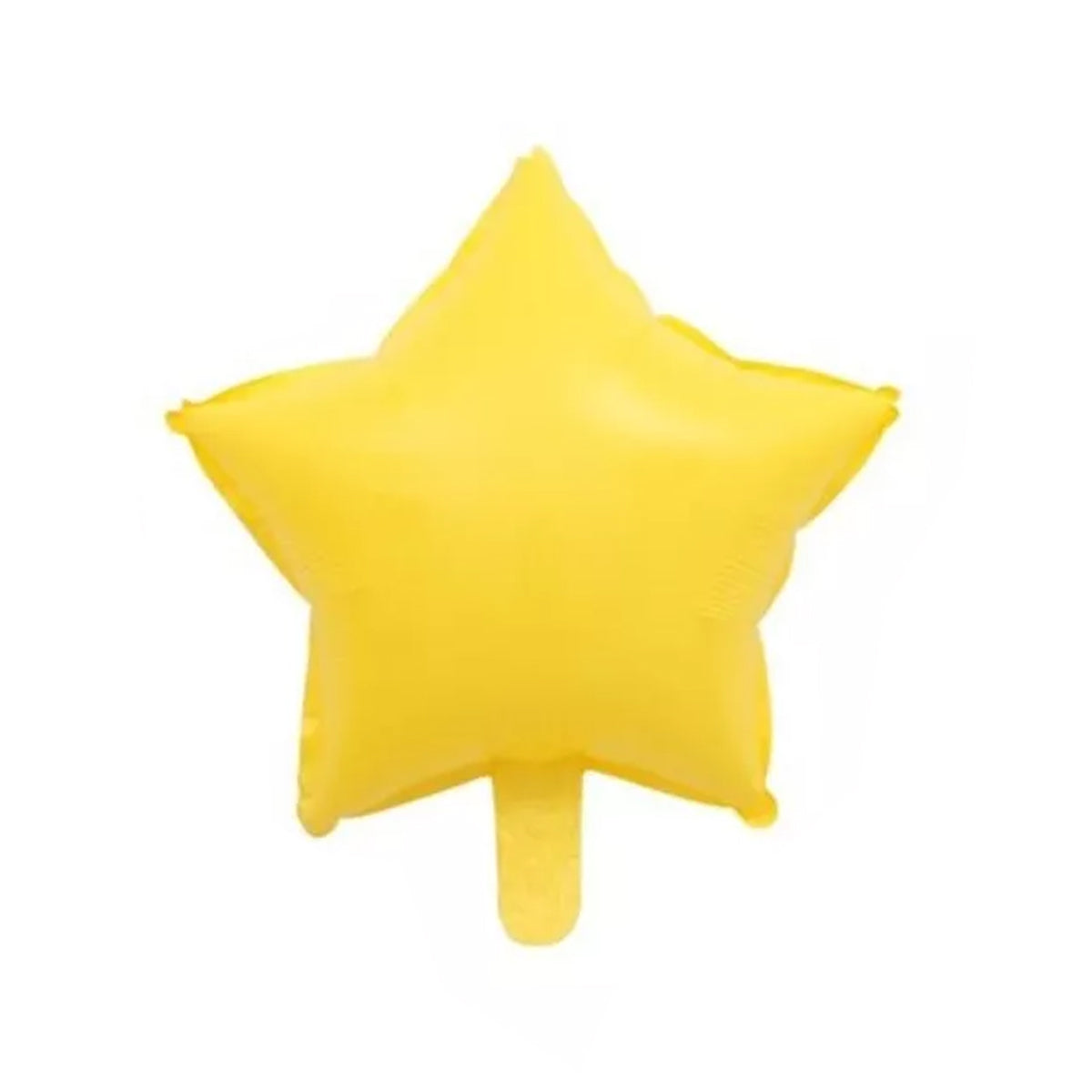 Globo Estrella Jelly (solo aire) - Pastel Amarillo