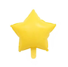 Cargar imagen en el visor de la galería, Globo Estrella Jelly (solo aire) - Pastel Amarillo