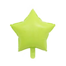 Cargar imagen en el visor de la galería, Globo Estrella Jelly (solo aire) - Pastel Limon
