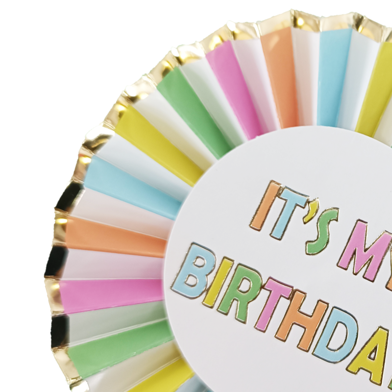 Botón Grande - It´s My Birthday! (1 pieza)
