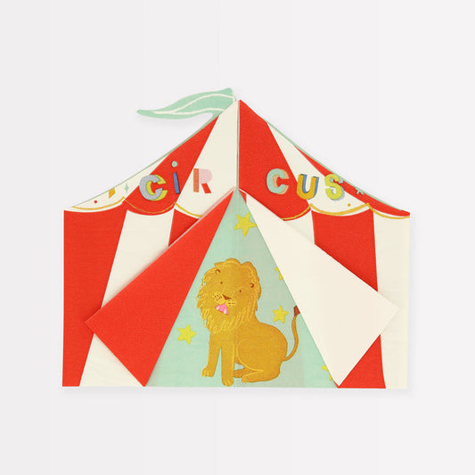 Servilletas Carpa de Circo (x16)