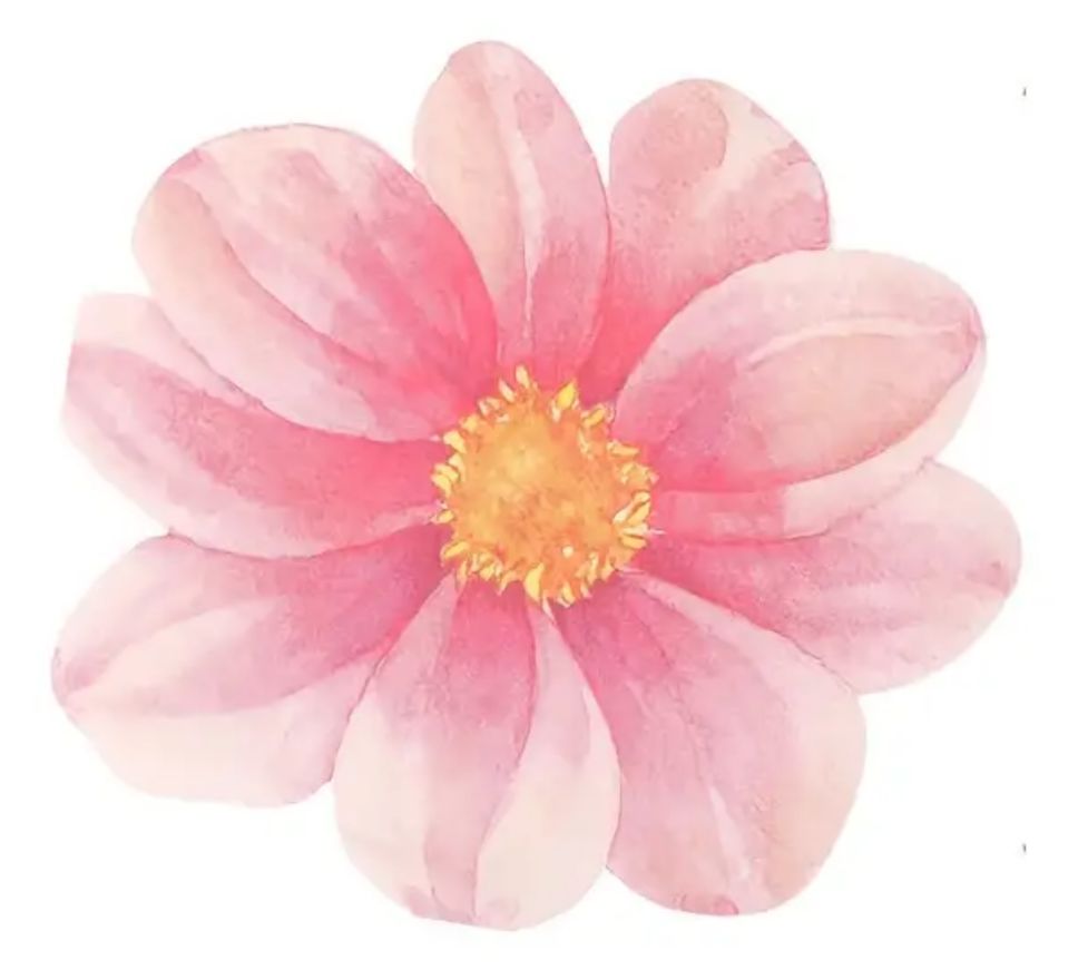 Servilletas Flor magenta (x16)