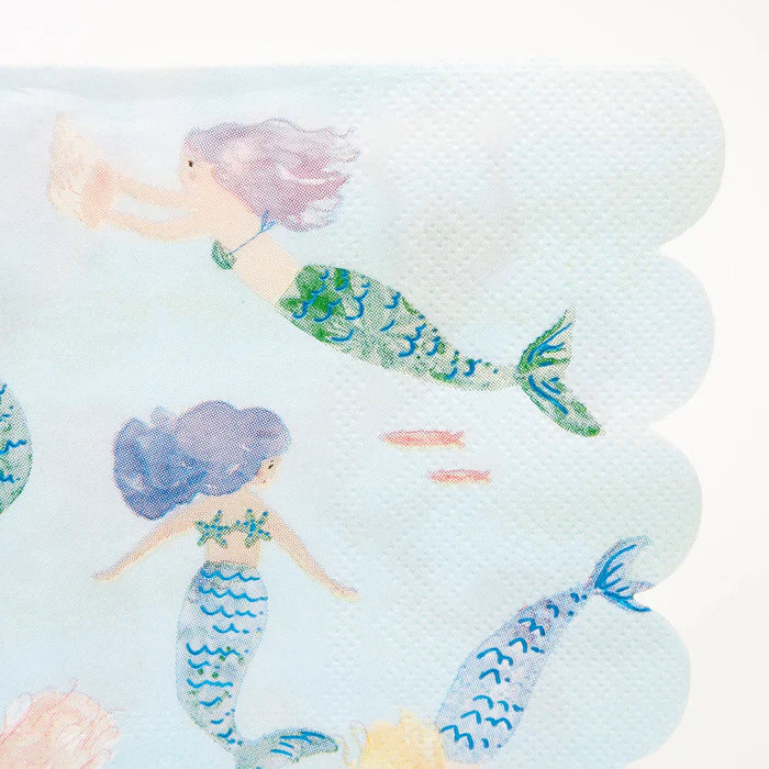 Servilletas Mermaid (16 pzs)