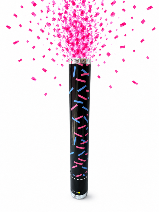 Bazuca Mediana -Boy or Girl? - Confetti - ROSA