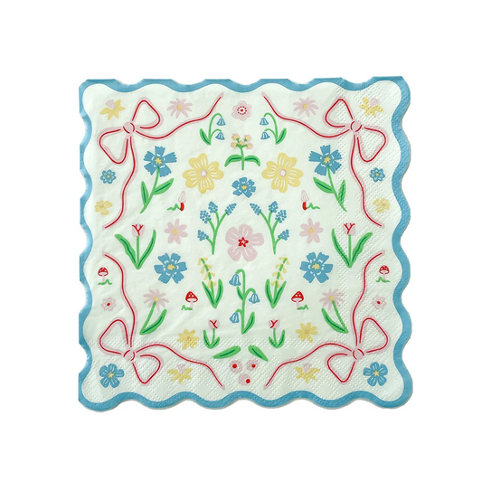 Servilletas Grandes - Sweet Garden   (16pzs)