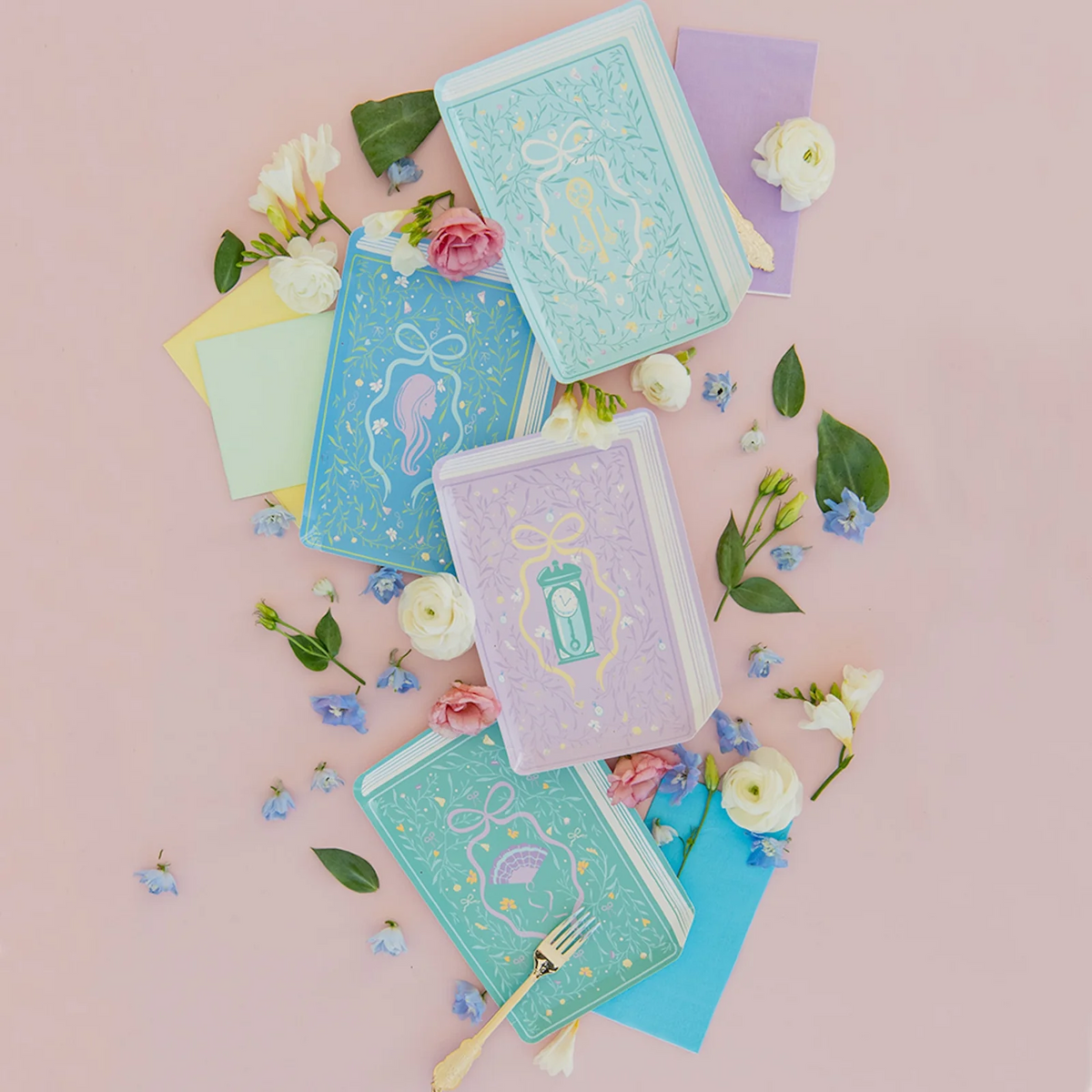 Plato Grande - Libros Encantados (8 piezas)
