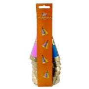 Gorritos Multicolor- Happy Birthday  (6 piezas)