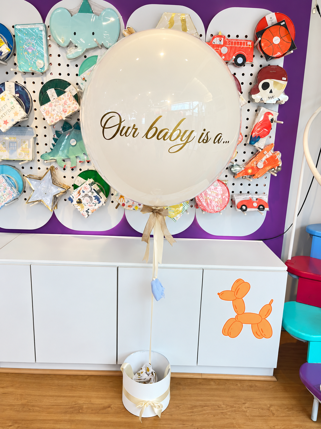Globo Gigante - Our baby is …