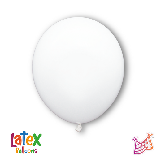 Bolsa de Globos 11" - 50 pzs - We Party - Blanco