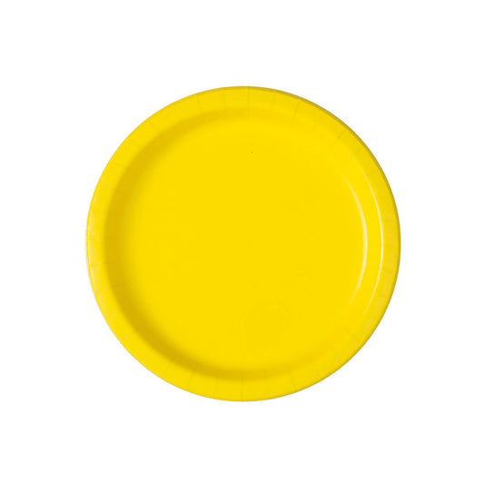 Plato Chico Amarillo (20 piezas)