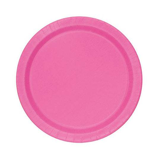 Plato Grande - Rosa Medio (16 piezas)