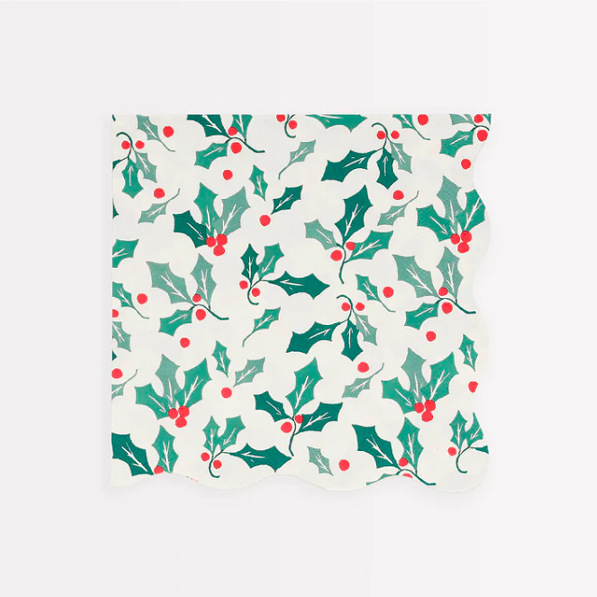 Servilleta Grande - Holly Pattern (16 piezas)