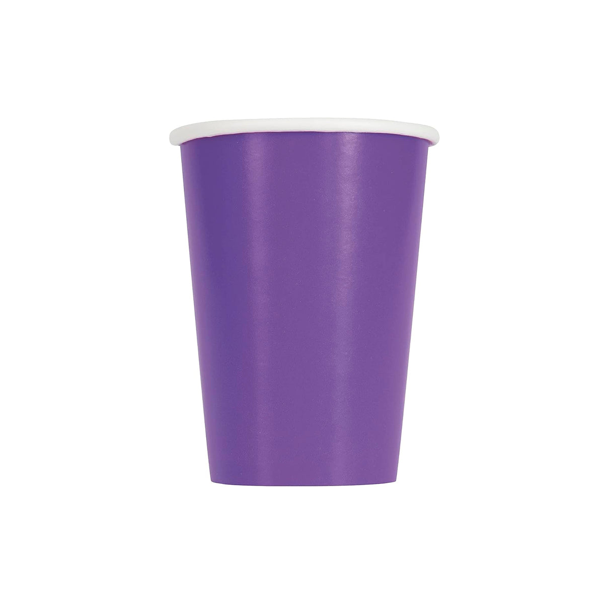 Vaso 12 oz - Morado (10 piezas)