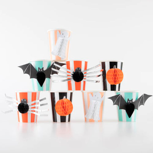 Vasos Spooky (8 piezas)