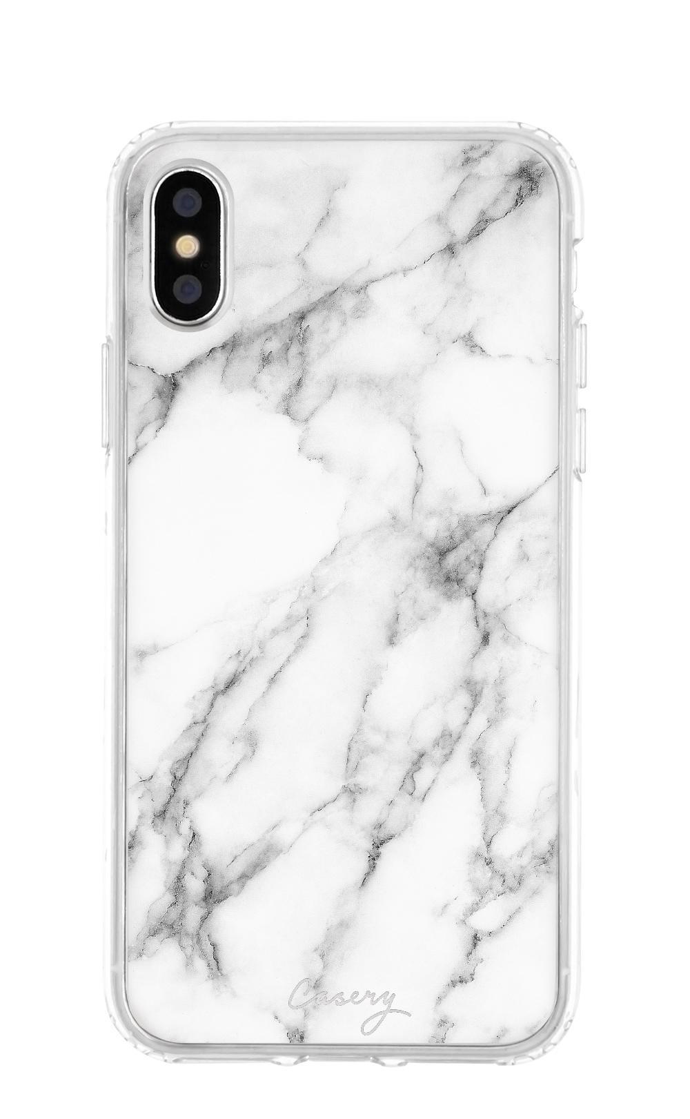 Funda iPhone - White Marble - Iphone (X y Xs)