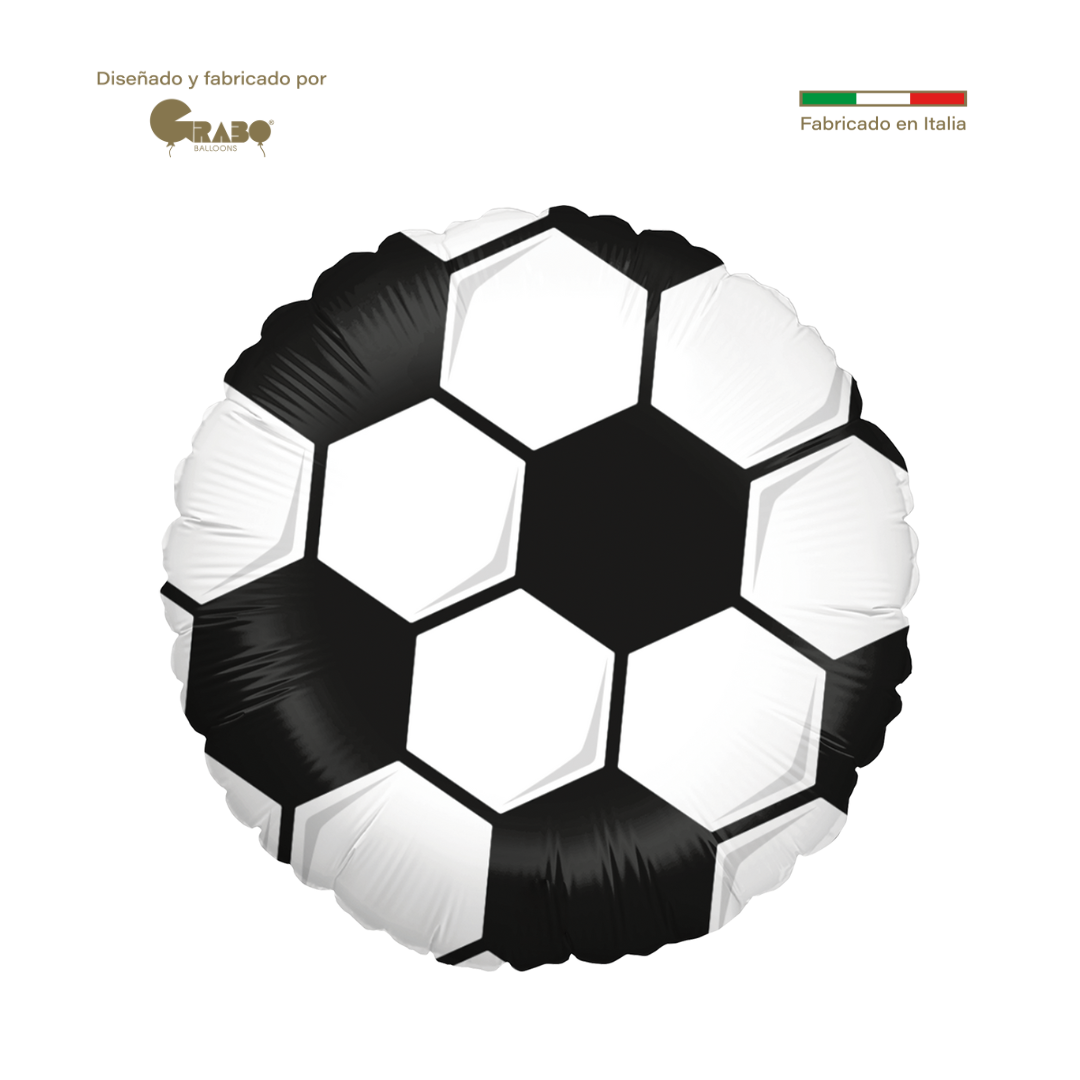 Globo Metalico - Grabo - Circulo Balon Futbol