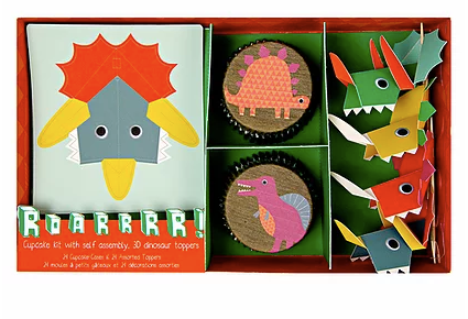 Capacillos para cupcakes - Dinosaurios (24 pieza)