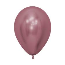 Globo Chico 11" - Cromado Rosa