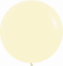 Globo Gigante 3" - pastel amarillo