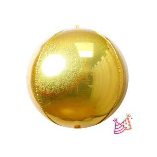 Globo Esfera - Grabo - Glitter Dorado