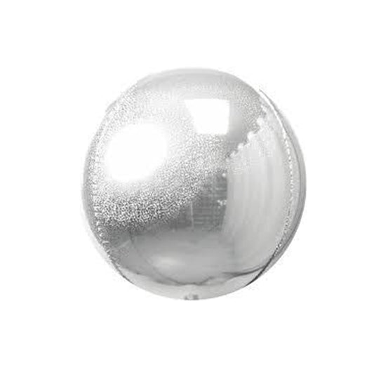 Globo Esfera - Grabo - Glitter Plata