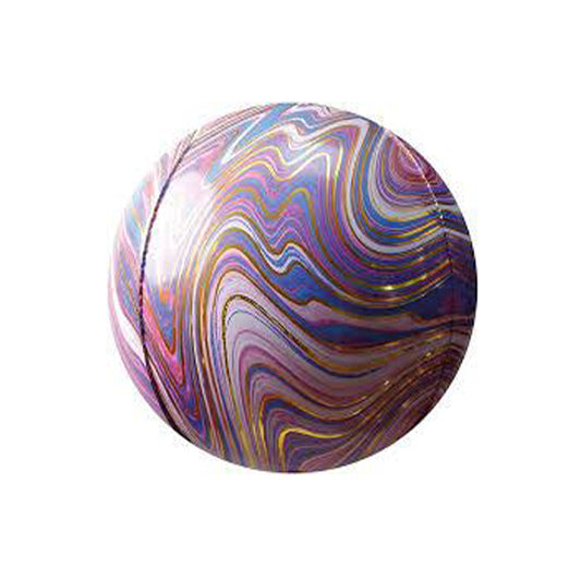 Globo Esfera - Grabo - Marble Morado