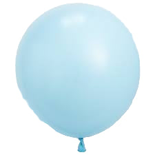 Globo Gigante 3" - Azul pastel