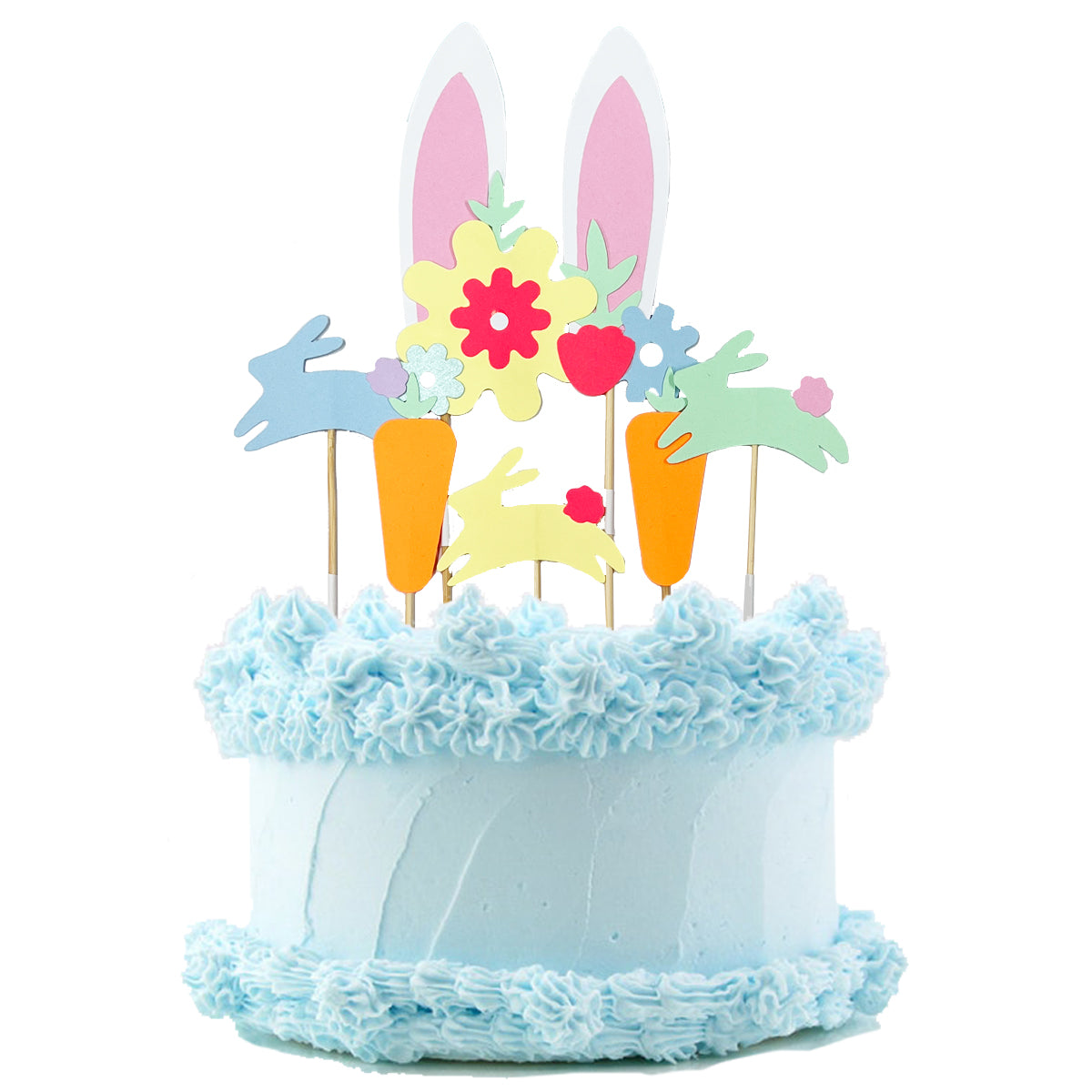 Cake Topper - Conejitos (6 piezas)