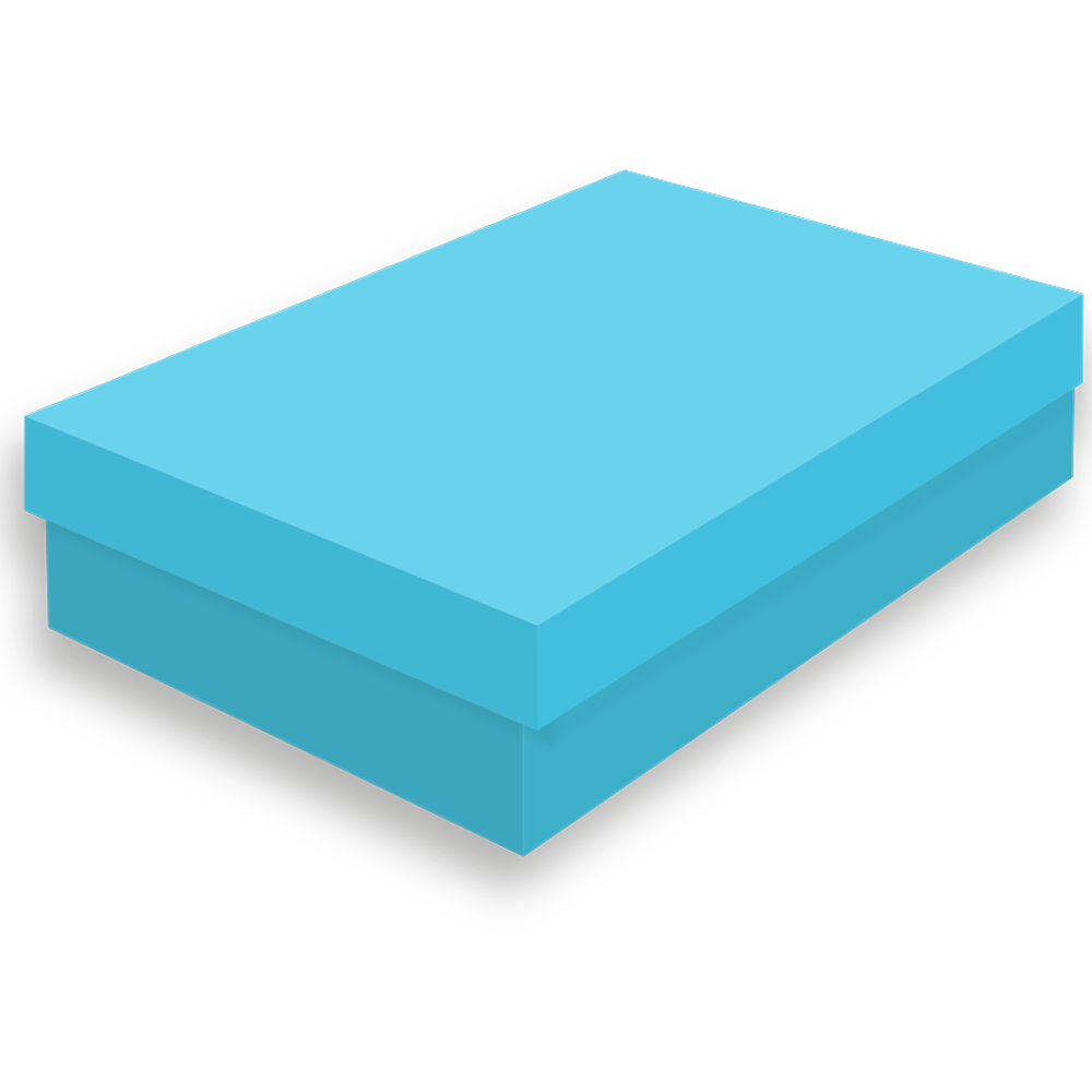Caja de Regalo - Libro - Azul Claro