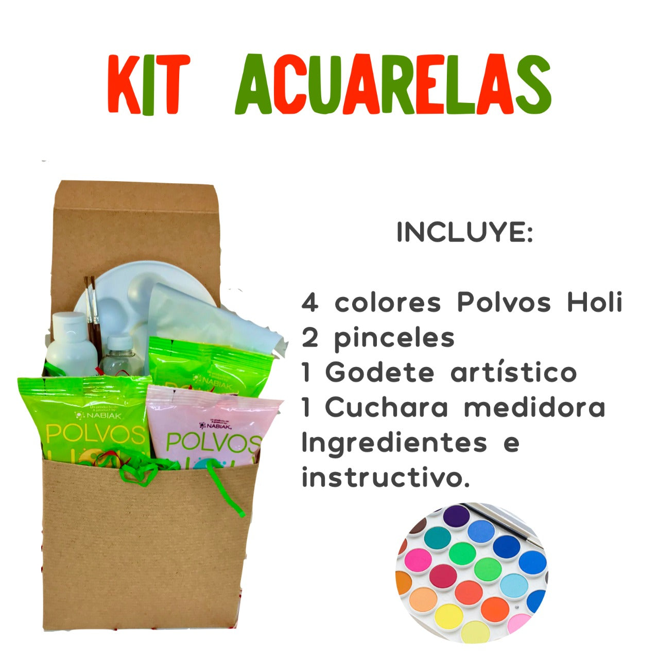 Kit Manualidades - Acuarelas (1 caja) – The Confetti Party